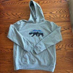 Patagonia Uprisal Hoody Fitz Roy Bear Gray Men's Extra Large